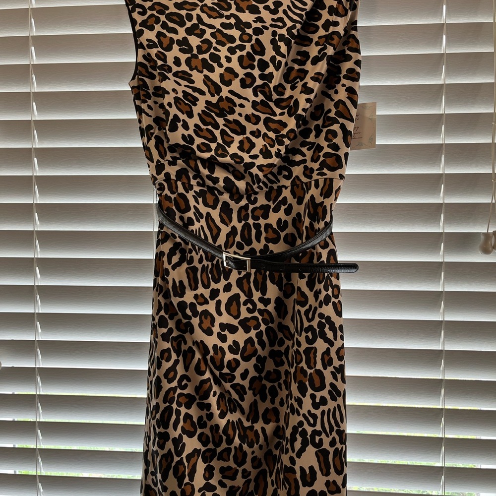 Suzi Chin Leopard Dress